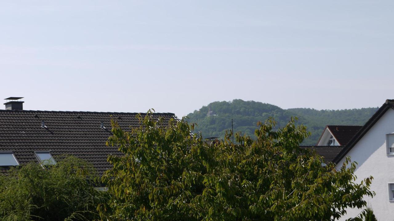 Ferienwohnung Und Gaestezimmer Iburgblick Бад-Дрібург Екстер'єр фото