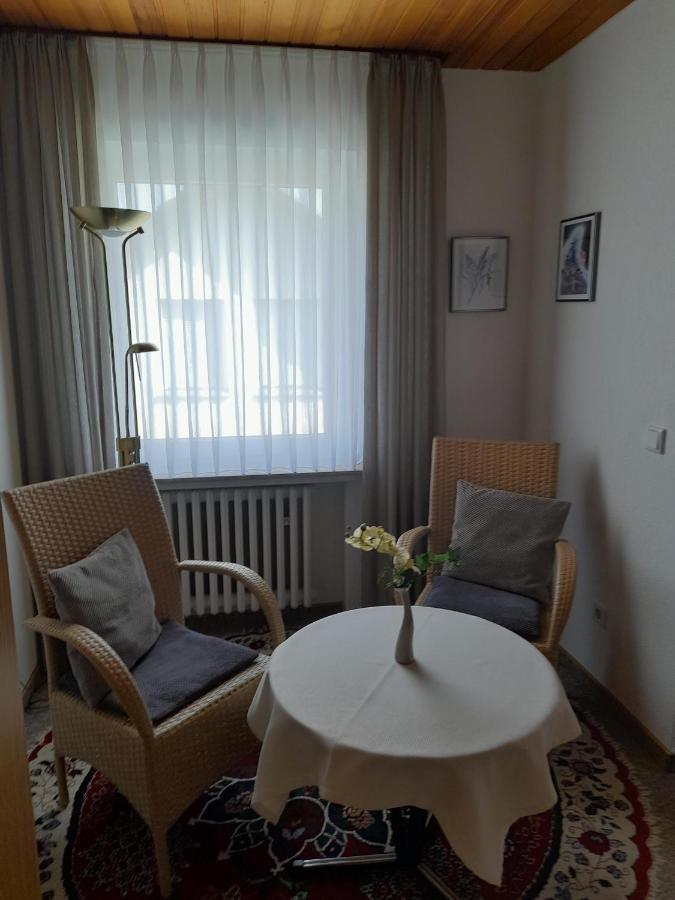 Ferienwohnung Und Gaestezimmer Iburgblick Бад-Дрібург Екстер'єр фото