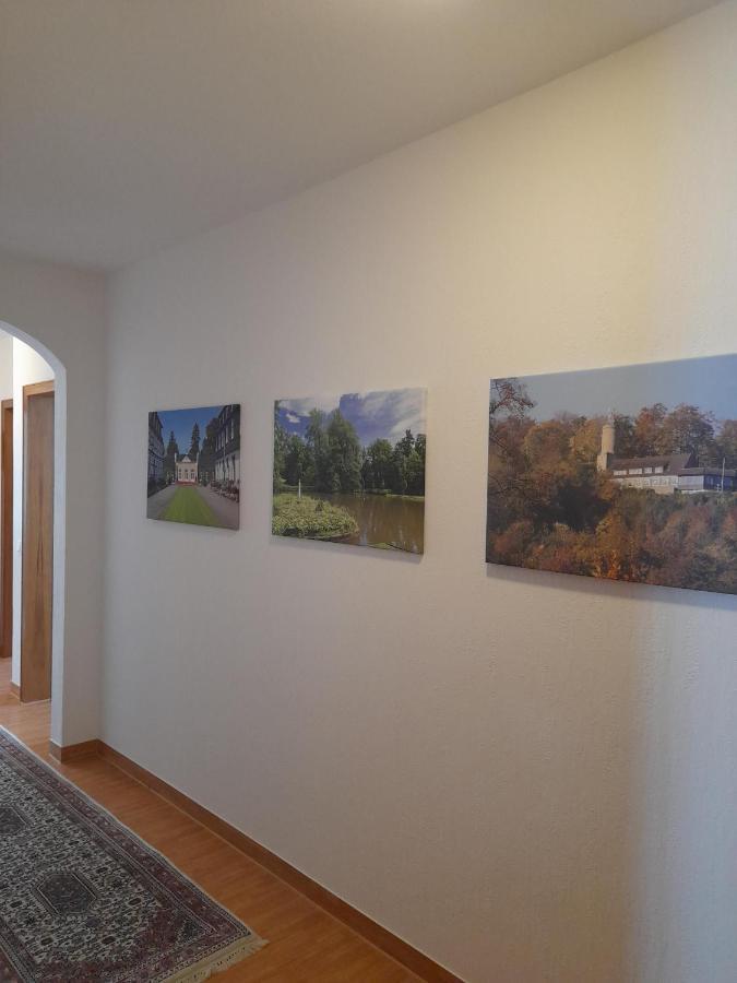 Ferienwohnung Und Gaestezimmer Iburgblick Бад-Дрібург Екстер'єр фото
