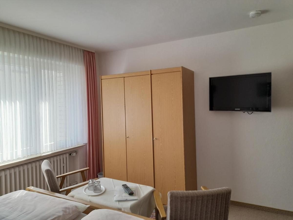 Ferienwohnung Und Gaestezimmer Iburgblick Бад-Дрібург Екстер'єр фото