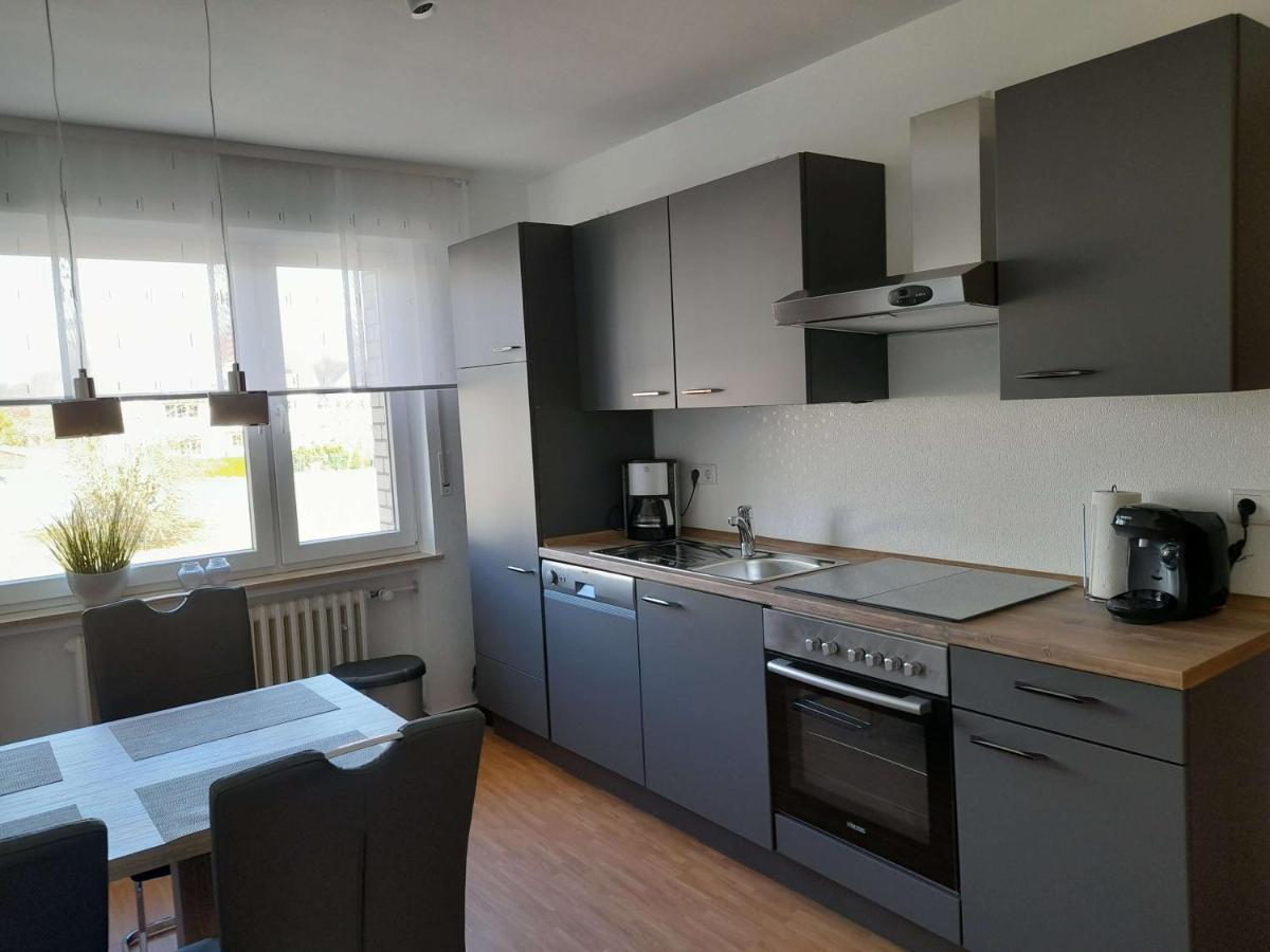 Ferienwohnung Und Gaestezimmer Iburgblick Бад-Дрібург Екстер'єр фото
