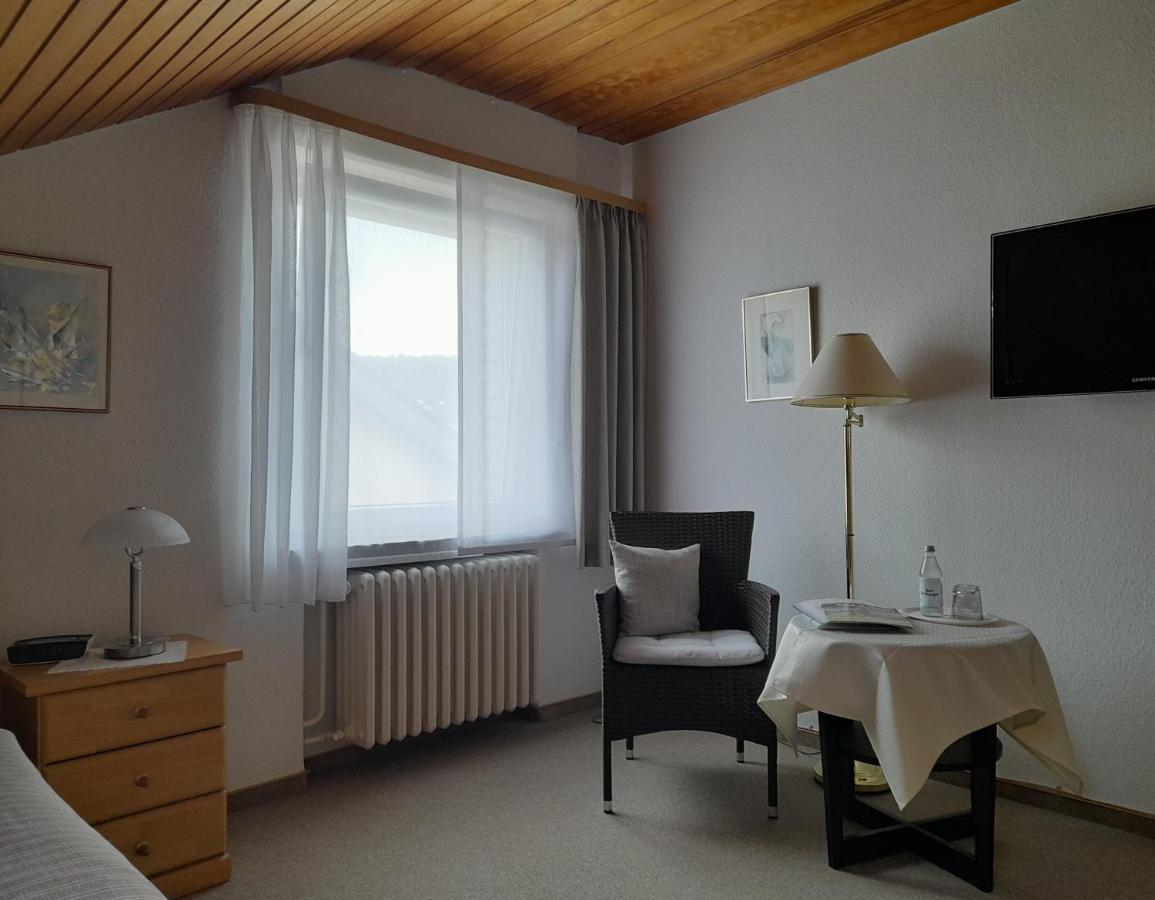 Ferienwohnung Und Gaestezimmer Iburgblick Бад-Дрібург Екстер'єр фото